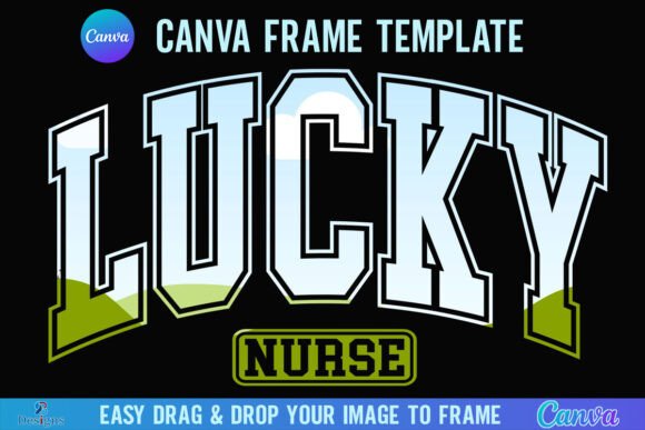Bring Irish Charm to Your Designs: The Lucky Nurse Canva Frame