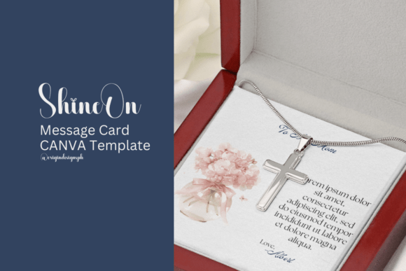 Canva ShineOn Msg Template: Elevate Your E-commerce Jewelry Brand