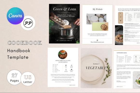 Editable Recipe Book Template: Design Your Culinary Story