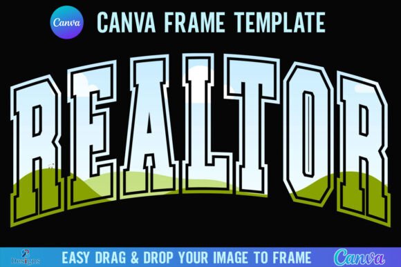 Realtor Canva Frame Template Real Estate
